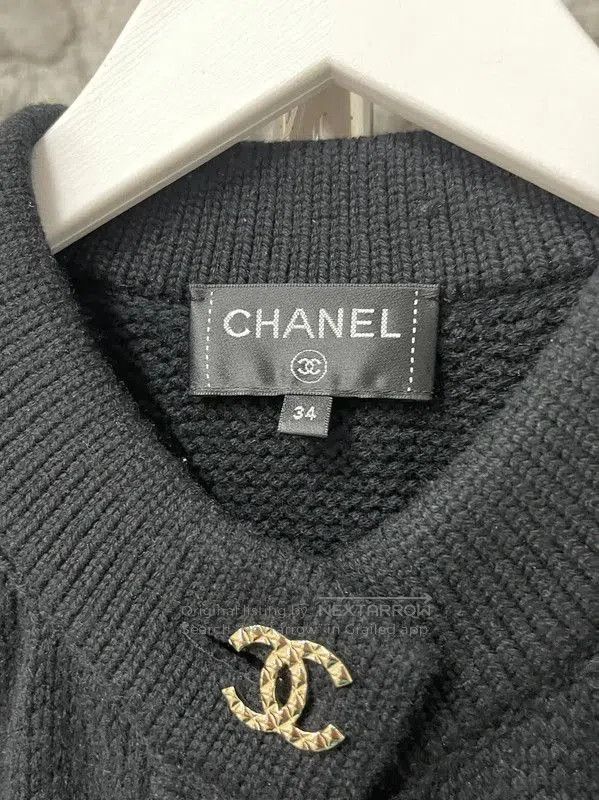 Chanel Chanel Black Wool Cardigan for Women . Size XXS / US 00 / IT 34 - 6 Thumbnail
