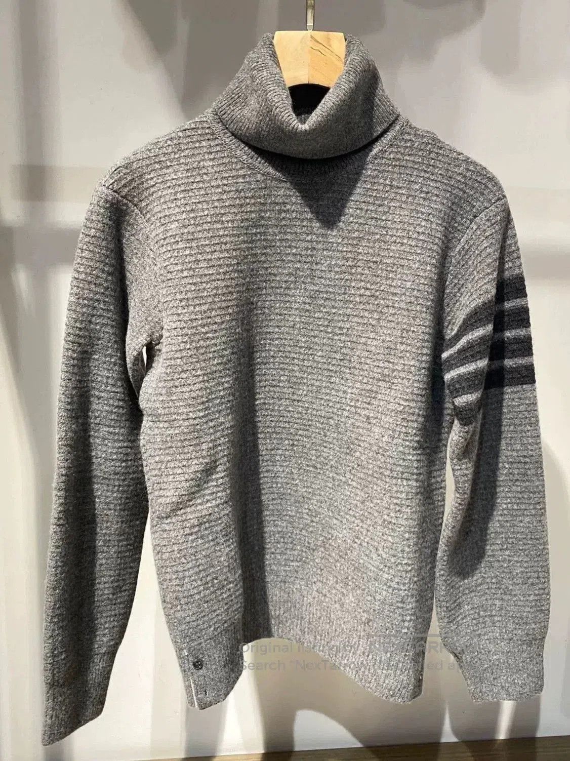 Thom Browne Thom Browne Cashmere Turtleneck Sweater. Size US M / EU 48-50 / 2 - 1 Thumbnail
