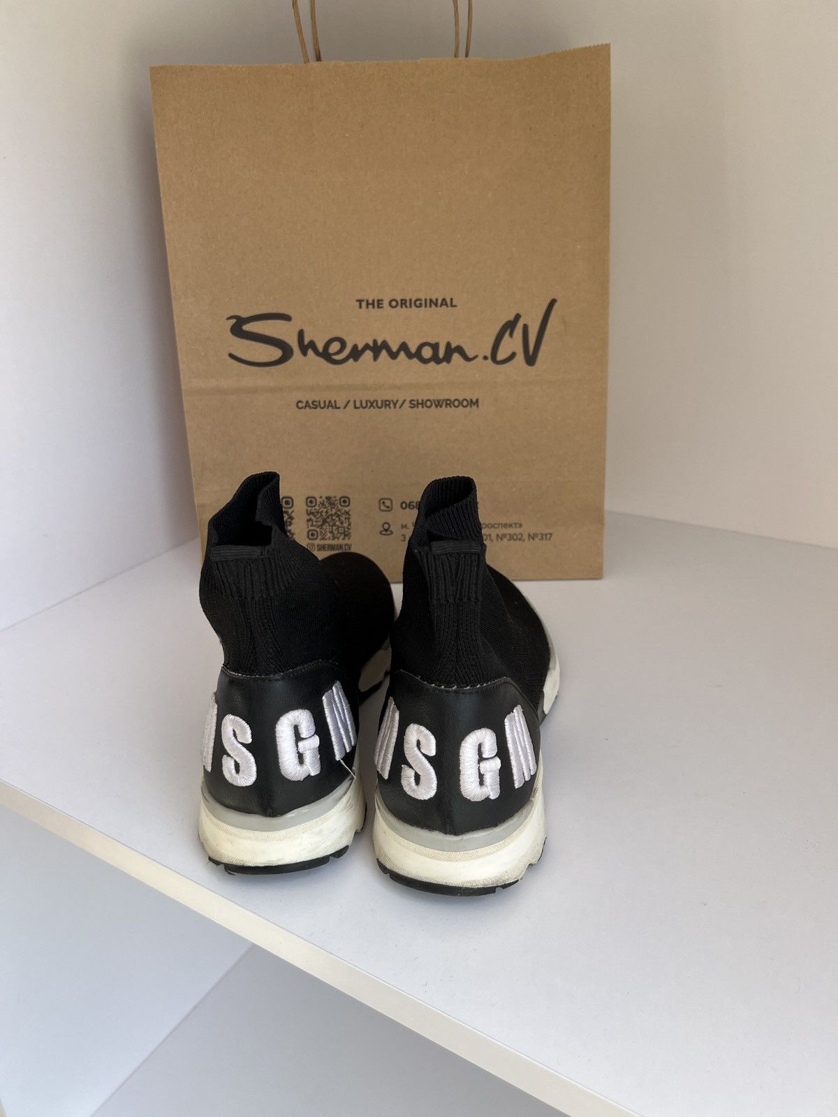 MSGM × Vintage Vintage MSGM Women’s Black Shoes Size US 8 / IT 38 - 7 Thumbnail