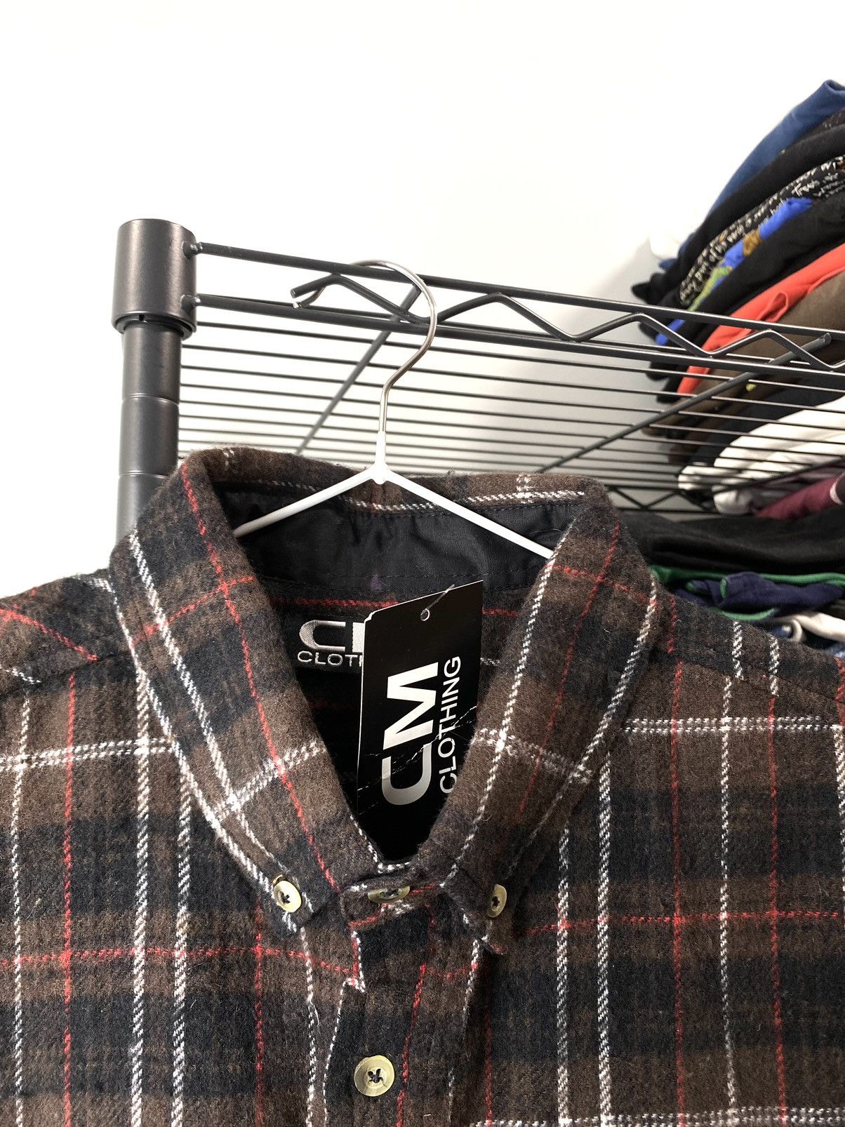 Rap Tees Design Travis Scott Brown Flannel Plaid Shirt Checkered Hype Size US S / EU 44-46 / 1 - 5 Thumbnail