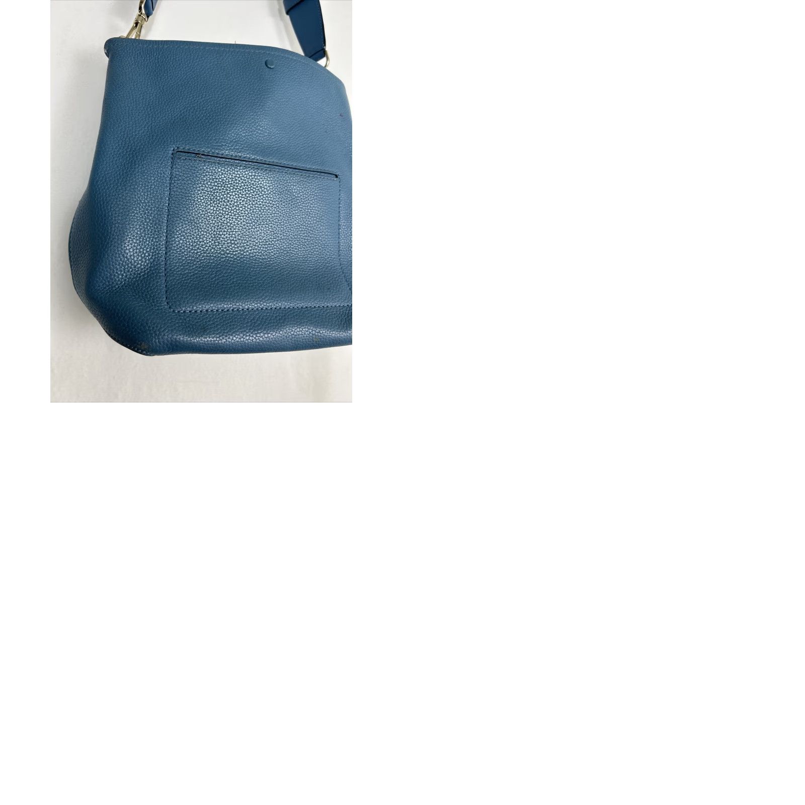 Vintage kate spade leather crossbody purse blue adjustable strap medium Size ONE SIZE - 12 Thumbnail