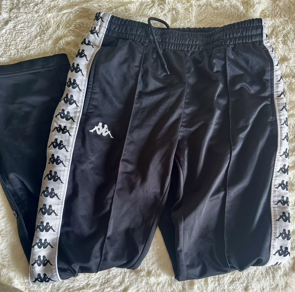 Kappa × Vintage Kappa Track Pants - Sweats Size US 30 / EU 46 - 1 Thumbnail