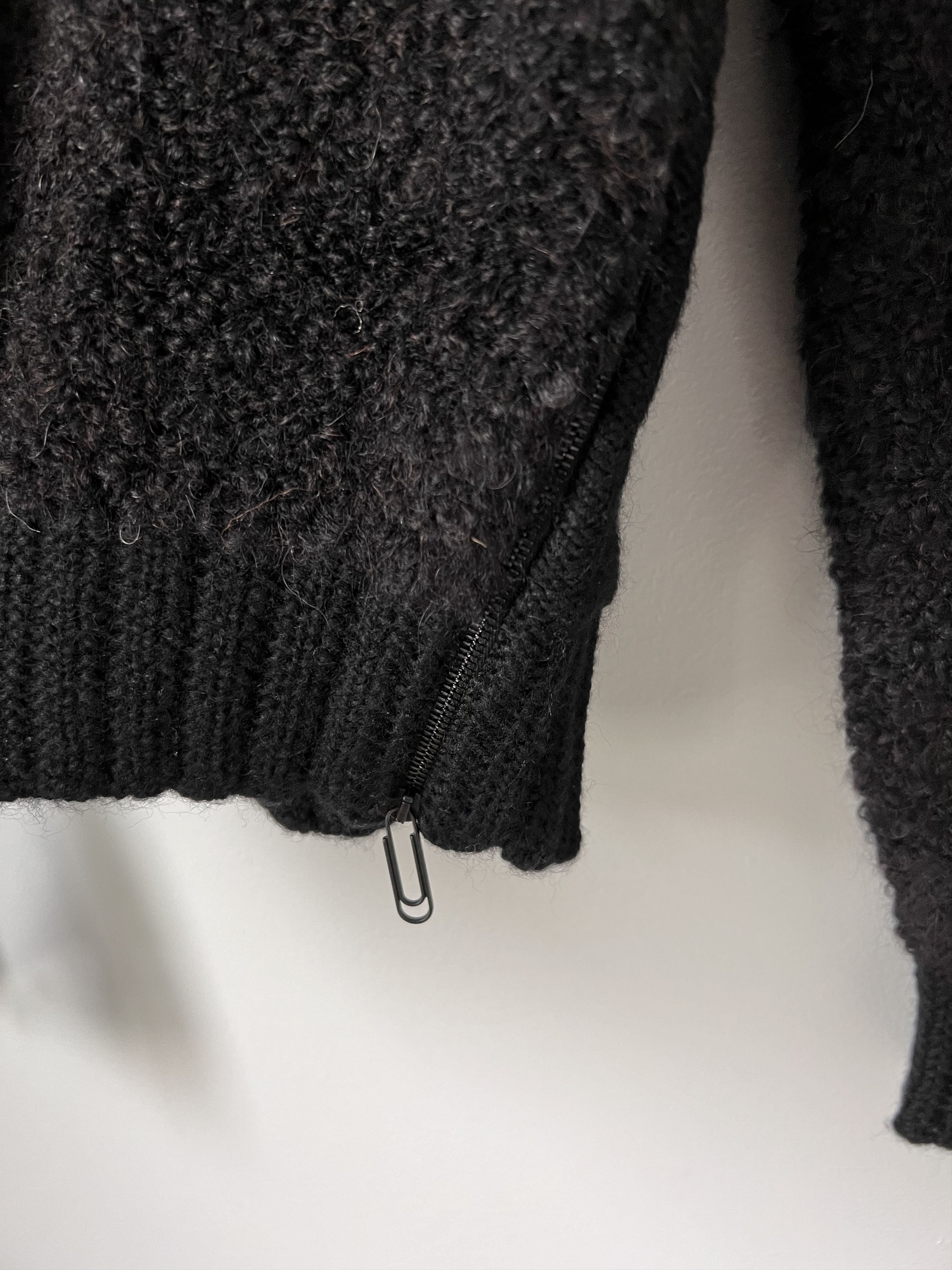 Off-White Off White Arrow Daddy Knit Mockneck Sweater in Black Size US XXL / EU 58 / 5 - 4 Thumbnail