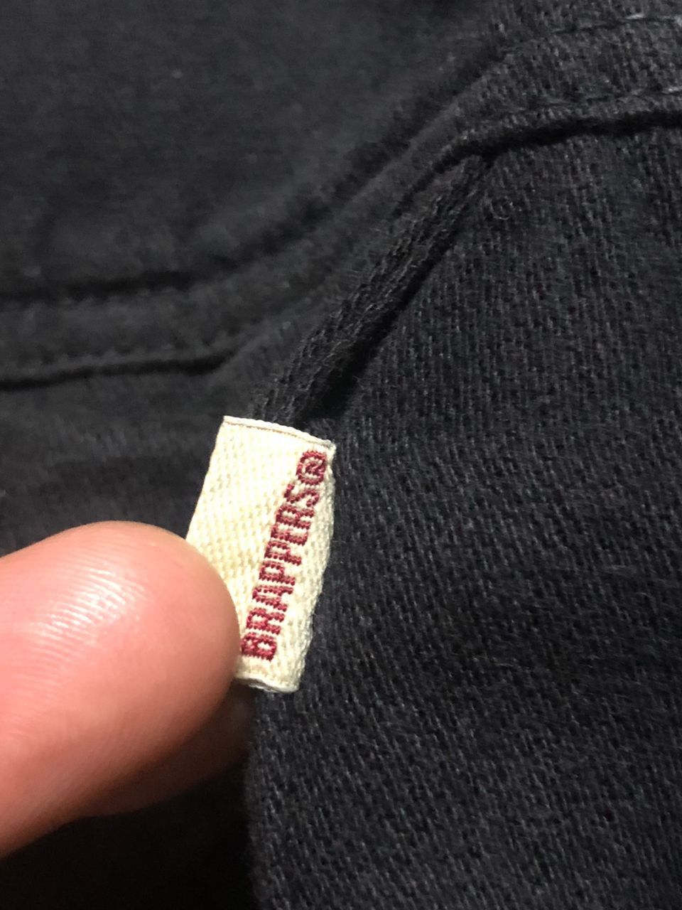 Japanese Brand Brapppers Soft Denim All Black Jacket Size US S / EU 44-46 / 1 - 14 Thumbnail
