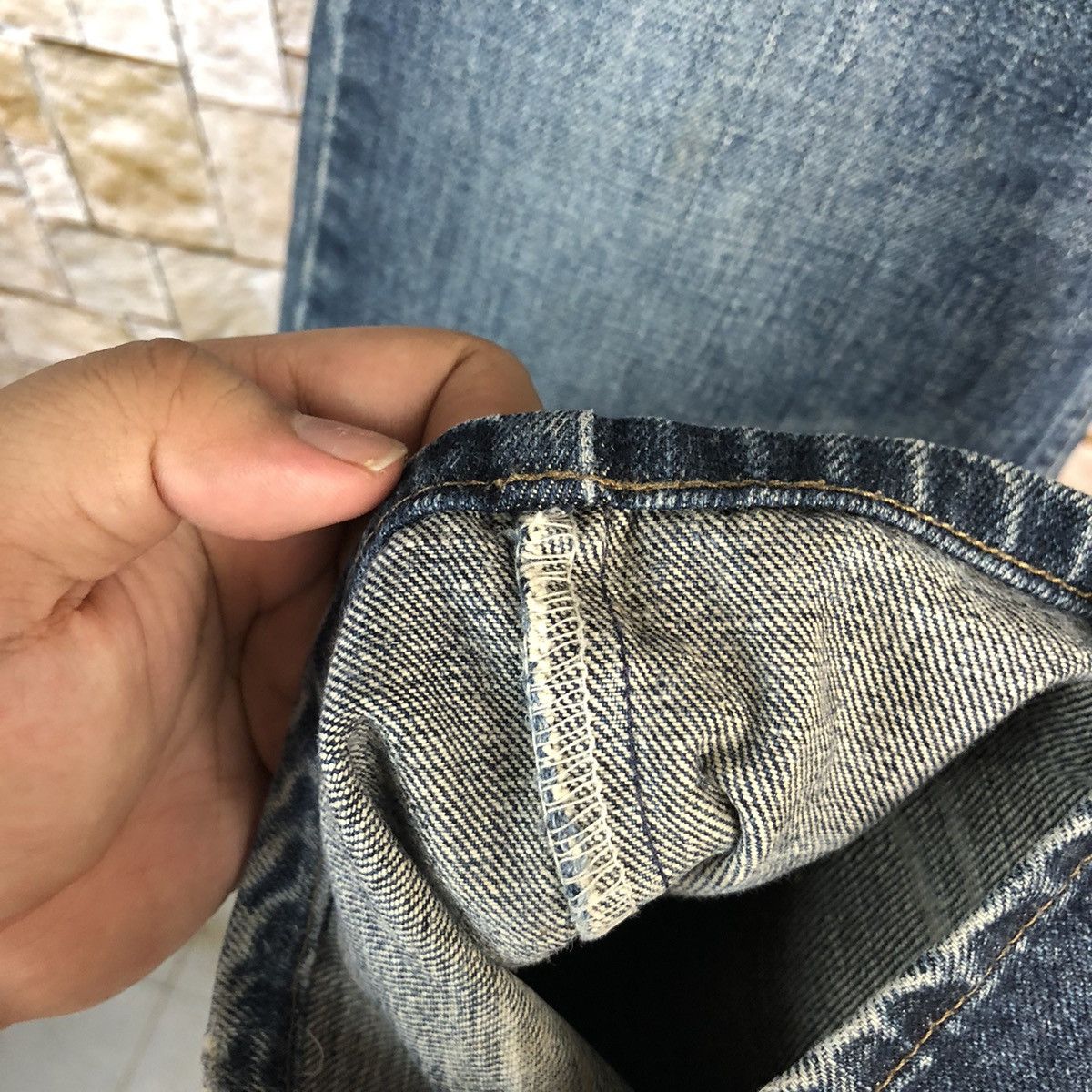 Levi's 534 Levis Blue Denim jeans Pants #7570 Size US 28 / EU 44 - 11 Thumbnail