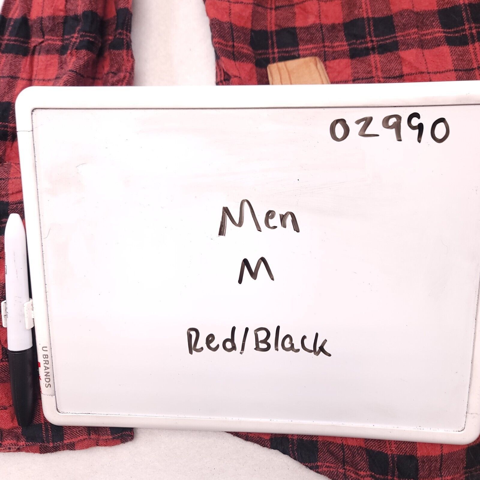 Mossimo Mossimo Tartan Flannel Button Up Shirt Mens Size M Red Black Size US M / EU 48-50 / 2 - 10 Thumbnail
