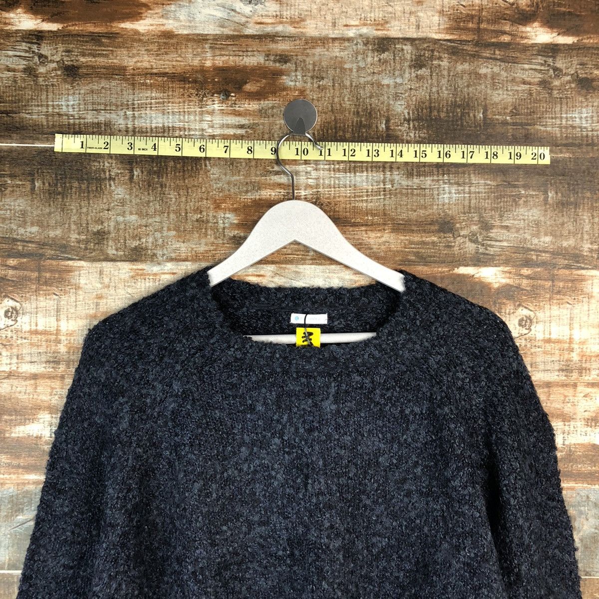 Homespun Knitwear × Japanese Brand Per Sodea Dark Blue Knitwear #A1736 Size L / US 10 / IT 46 - 4 Thumbnail