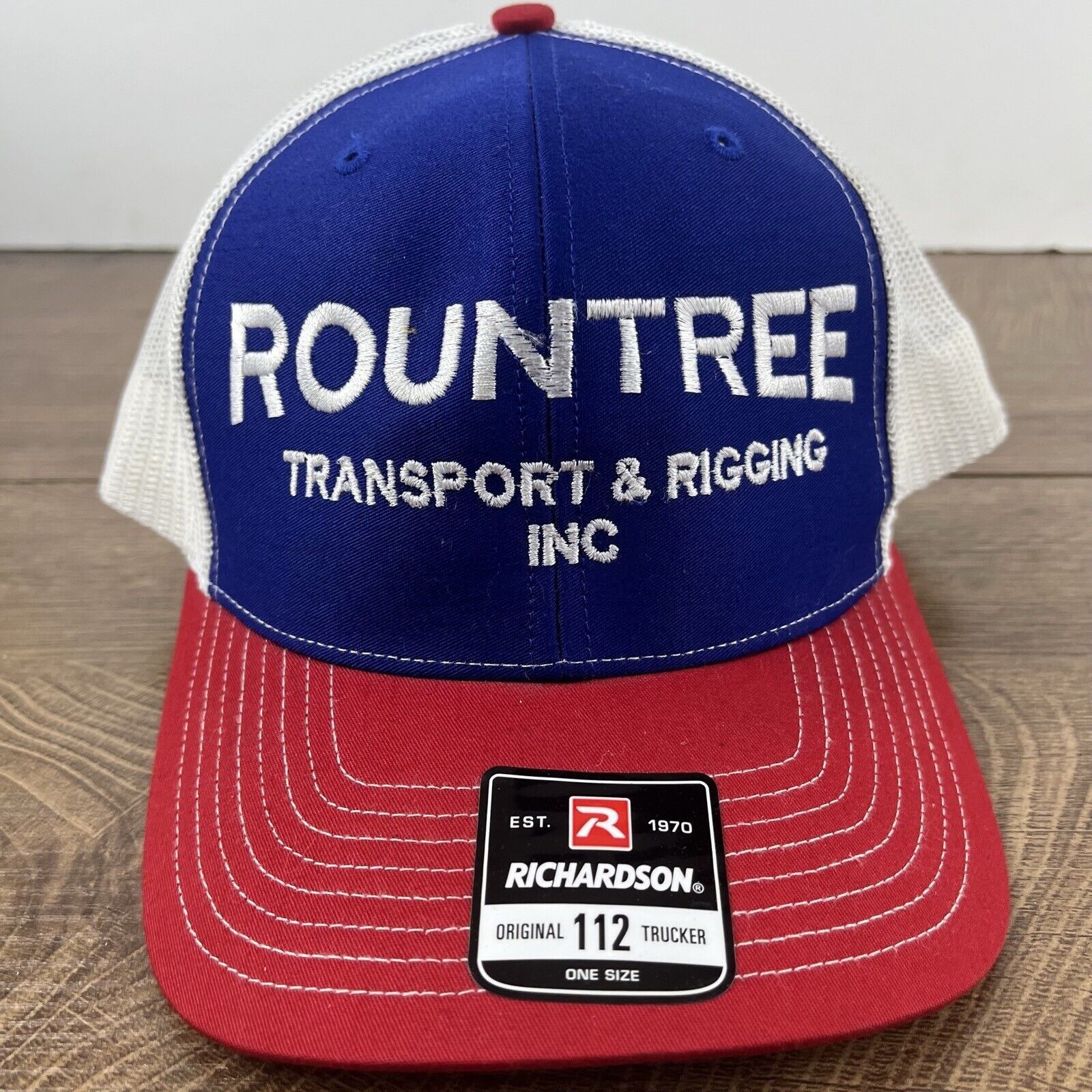 Other Rountree Transport Rigging Snapback Hat Blue Adjustable Hat Size ONE SIZE - 6 Thumbnail