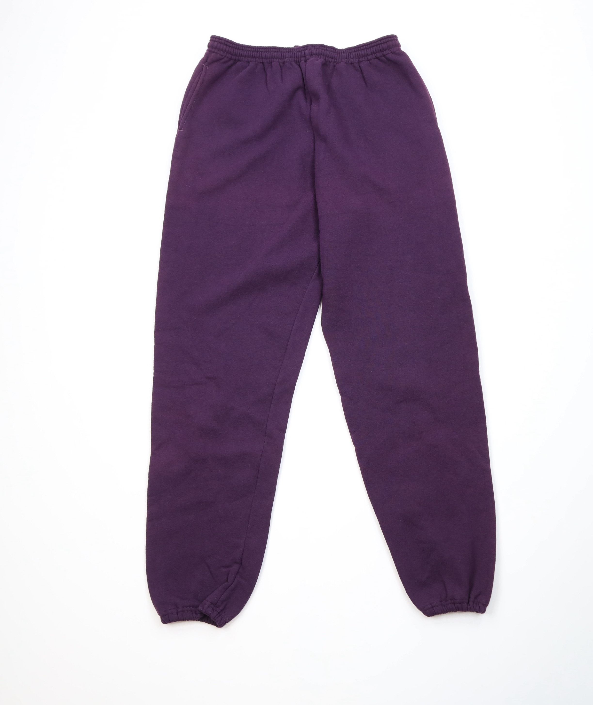 Vintage Vintage 80s 90s Streetwear Sweatpants Joggers Purple USA Size US 38 / EU 54 - 1 Thumbnail