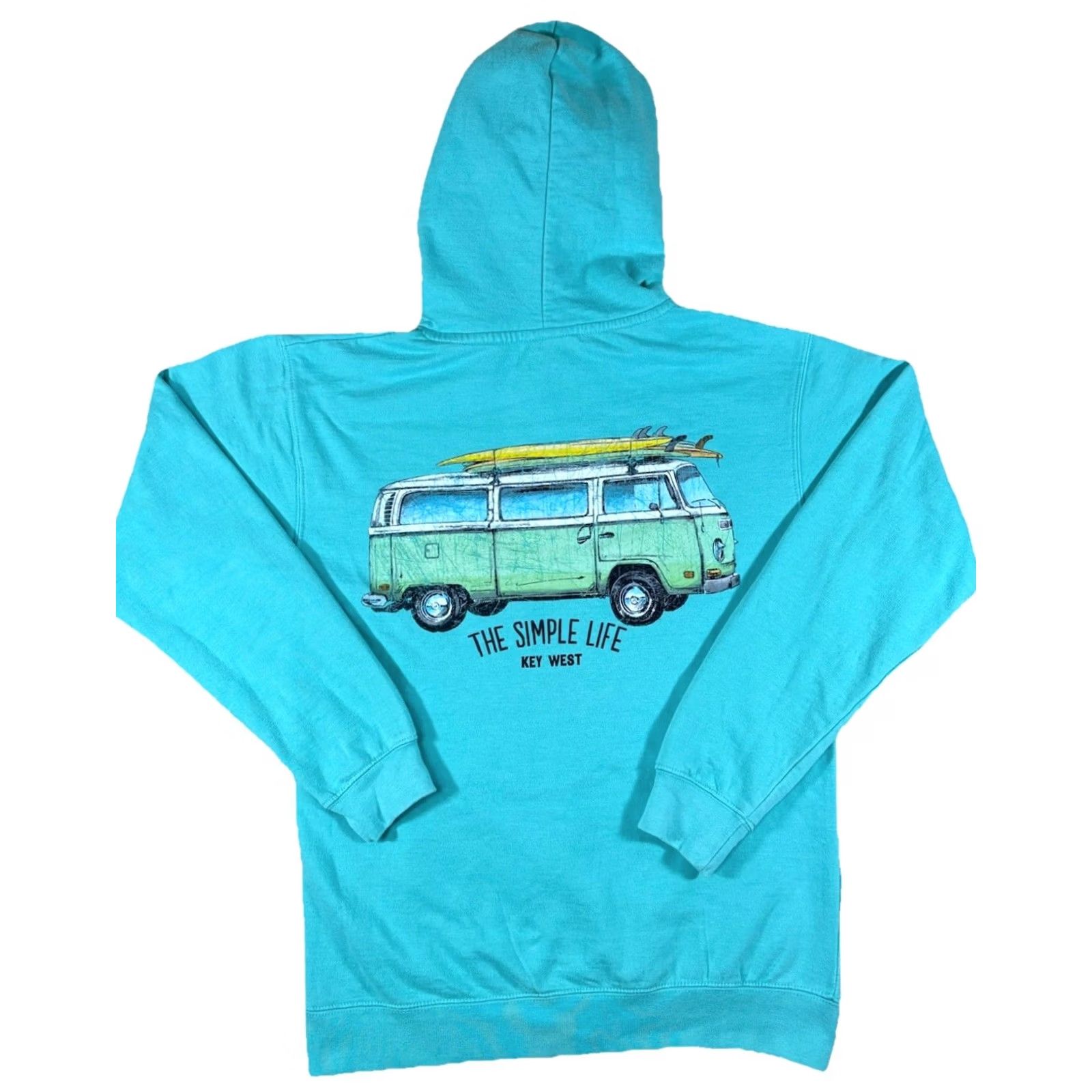 Vintage Final Answer: Retro Vision Apparel Key West Sweatshirt - Light Blue Small Size US S / EU 44-46 / 1 - 2 Thumbnail
