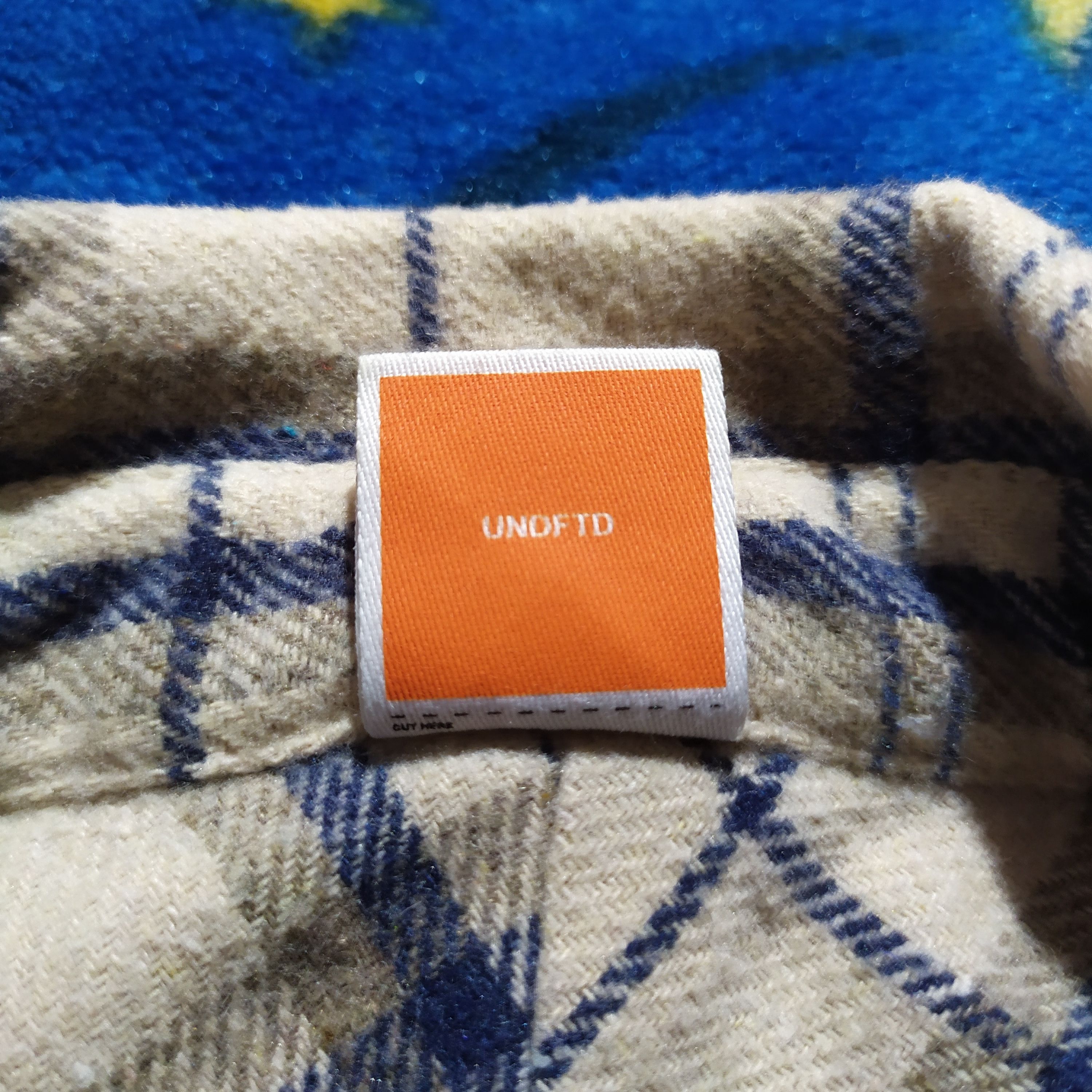 Undefeated UNDEFEATED FLANNEL SHIRT - JP20010 "White" Size US L / EU 52-54 / 3 - 7 Thumbnail