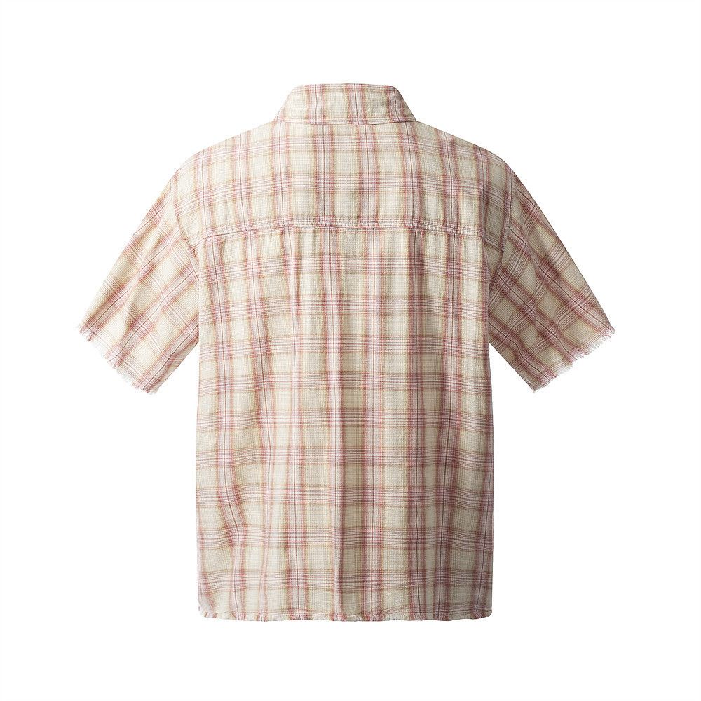 Japanese Brand Japanese retro men's loose trend casual lapel plaid shirt Size US L / EU 52-54 / 3 - 2 Thumbnail