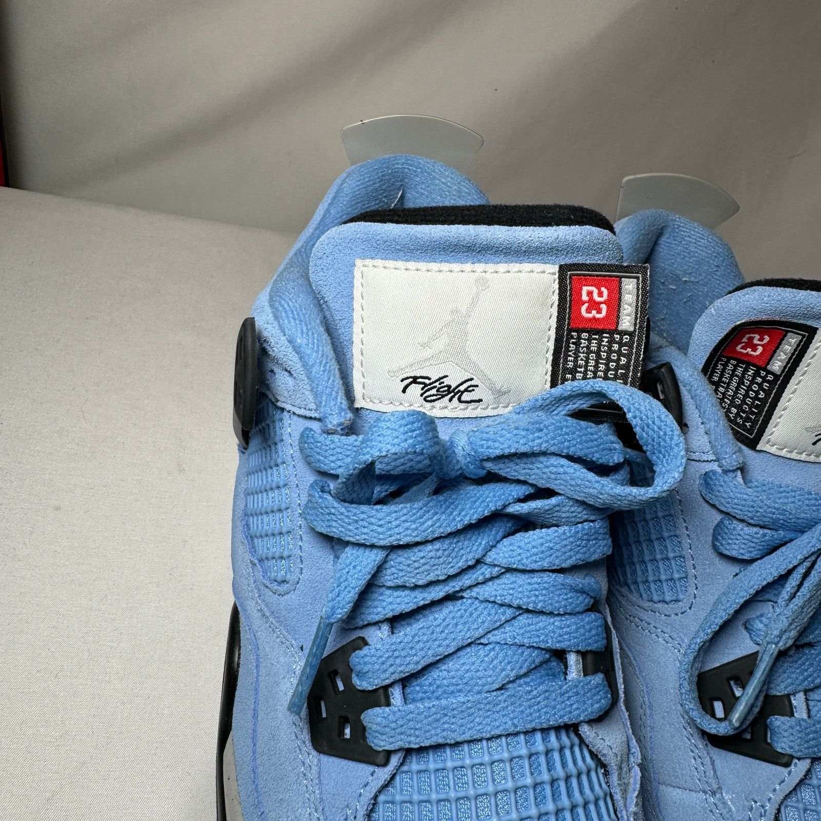 Jordan Brand × Nike Size 7 - Air Jordan 4 Retro GS University Blue Men's Shoes Size US 7 / EU 40 - 11 Thumbnail
