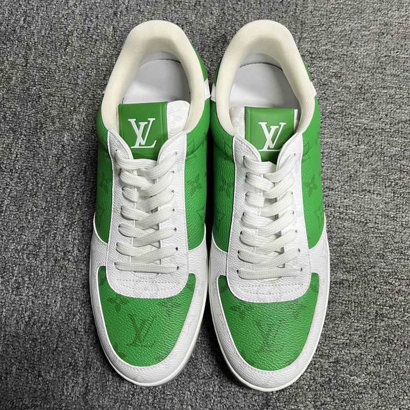 Louis Vuitton Louis Vuitton Rivoli Canvas Low-Top Sneakers -2508 Size US 8.5 / IT 38.5 - 2 Thumbnail