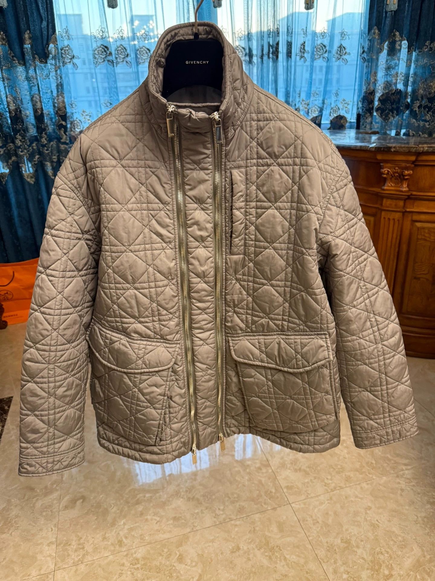 Dior DIOR Dior Check Double-Zip Padded Jacket 48 Loose Size US M / EU 48-50 / 2 - 1 Thumbnail