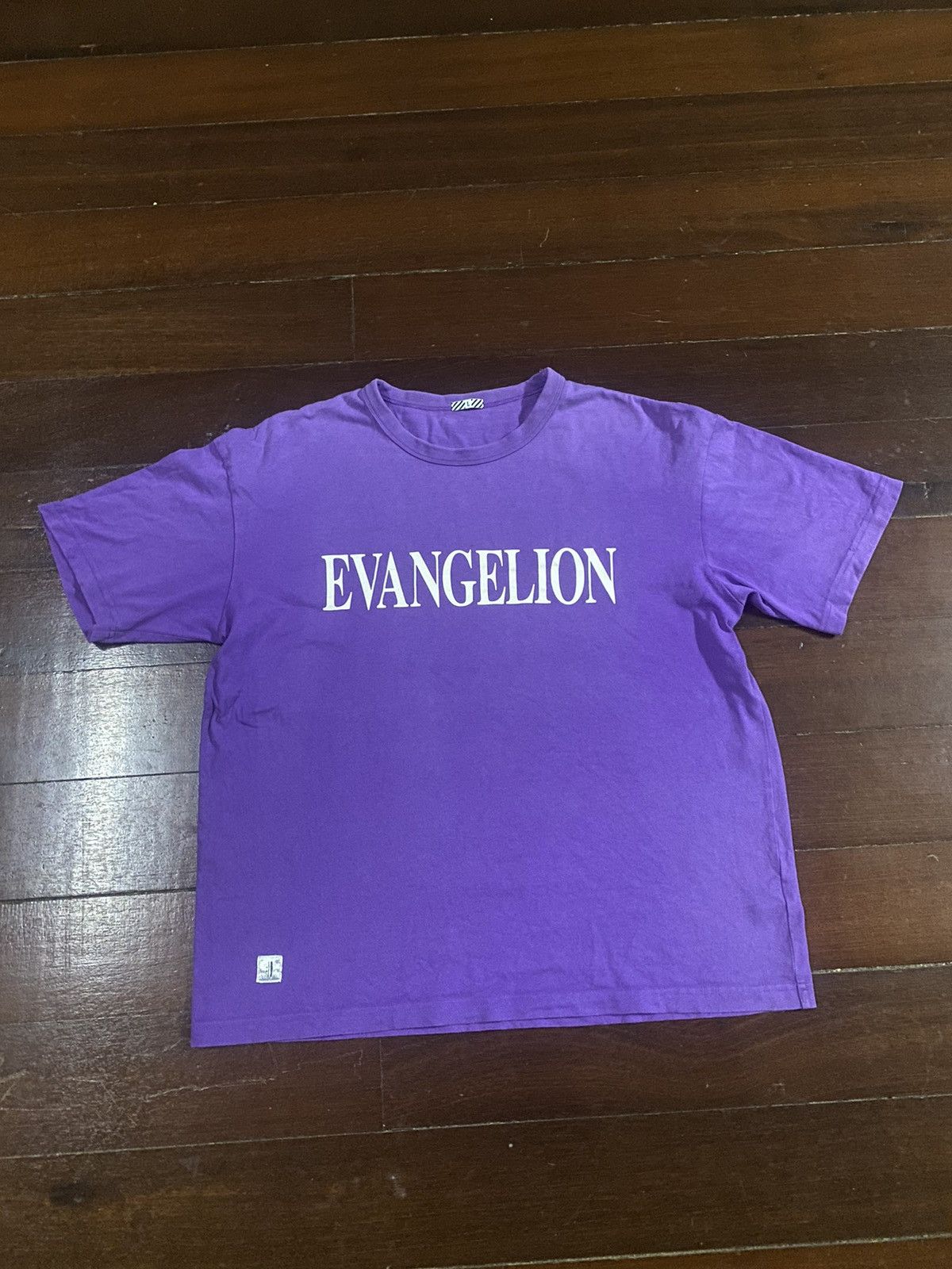 Anime × Japanese Brand *Rare!! Evangelion X Gu Spellout tee Size US L / EU 52-54 / 3 - 2 Thumbnail