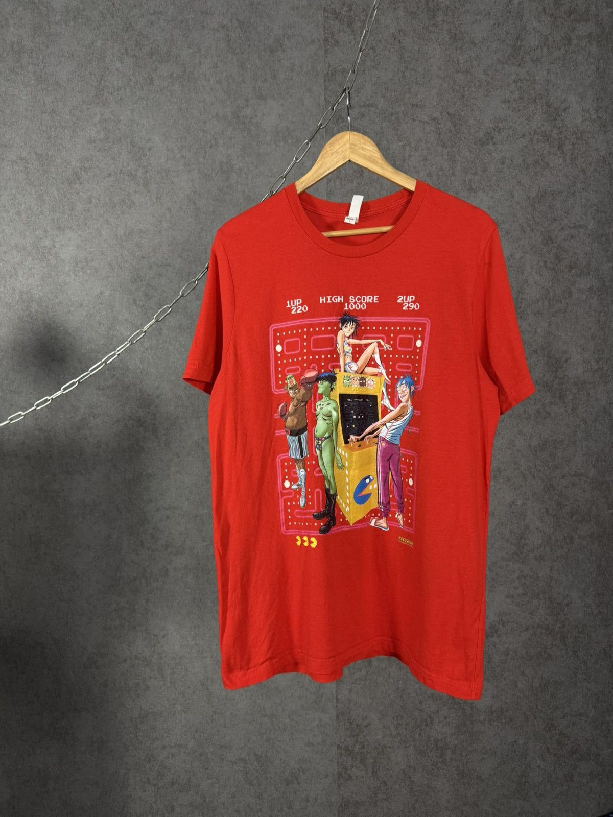 Band Tees Gorillaz x Pac-Man band tee Size US L / EU 52-54 / 3 - 1 Thumbnail