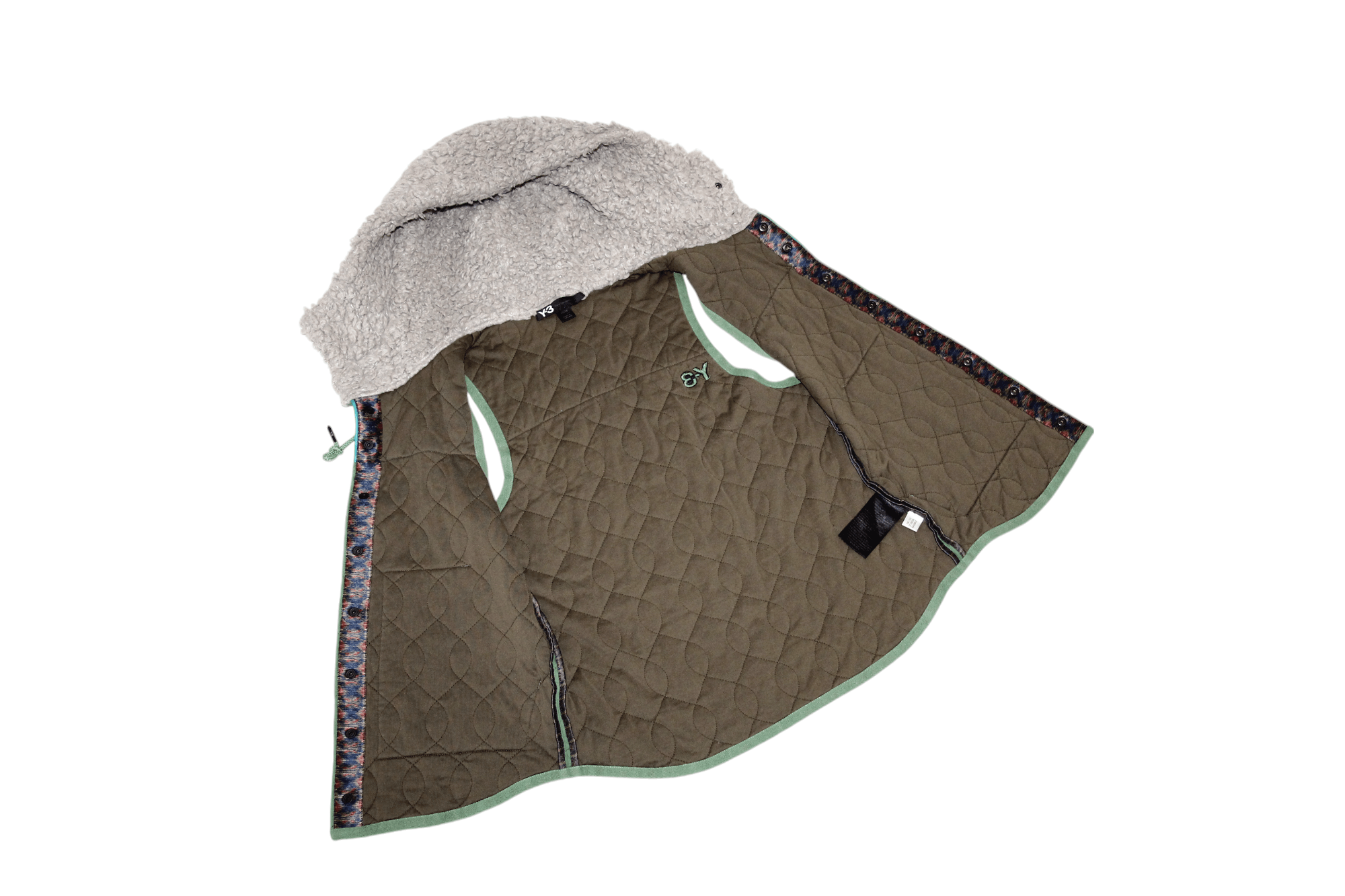 Adidas Adidas x Yohji Yamamoto Y-3 snap-button quilted hooded vest Size US XS / EU 42 / 0 - 5 Thumbnail