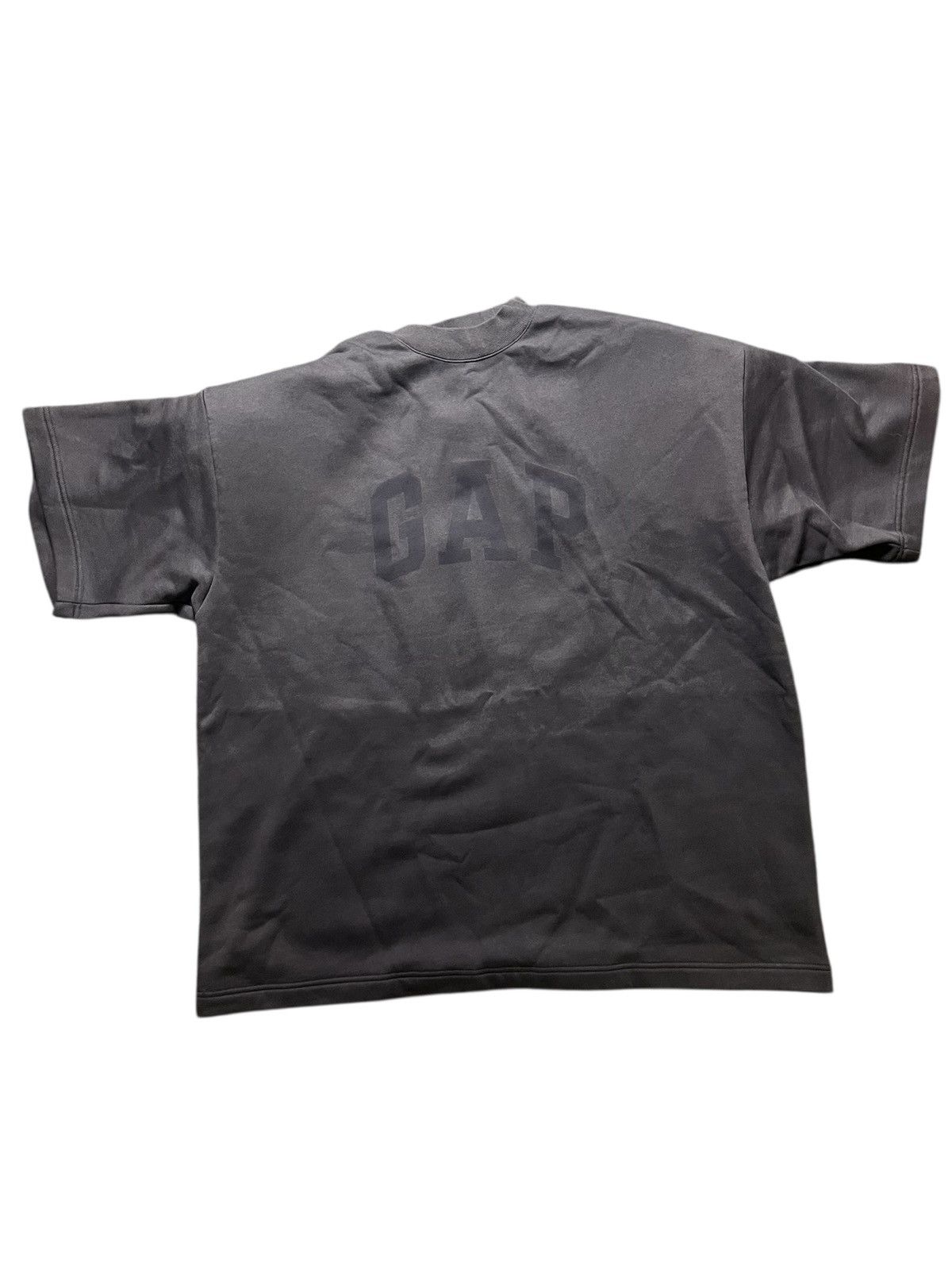 Balenciaga Balenciaga Faded Black Dry Fleece Uniform Merch T