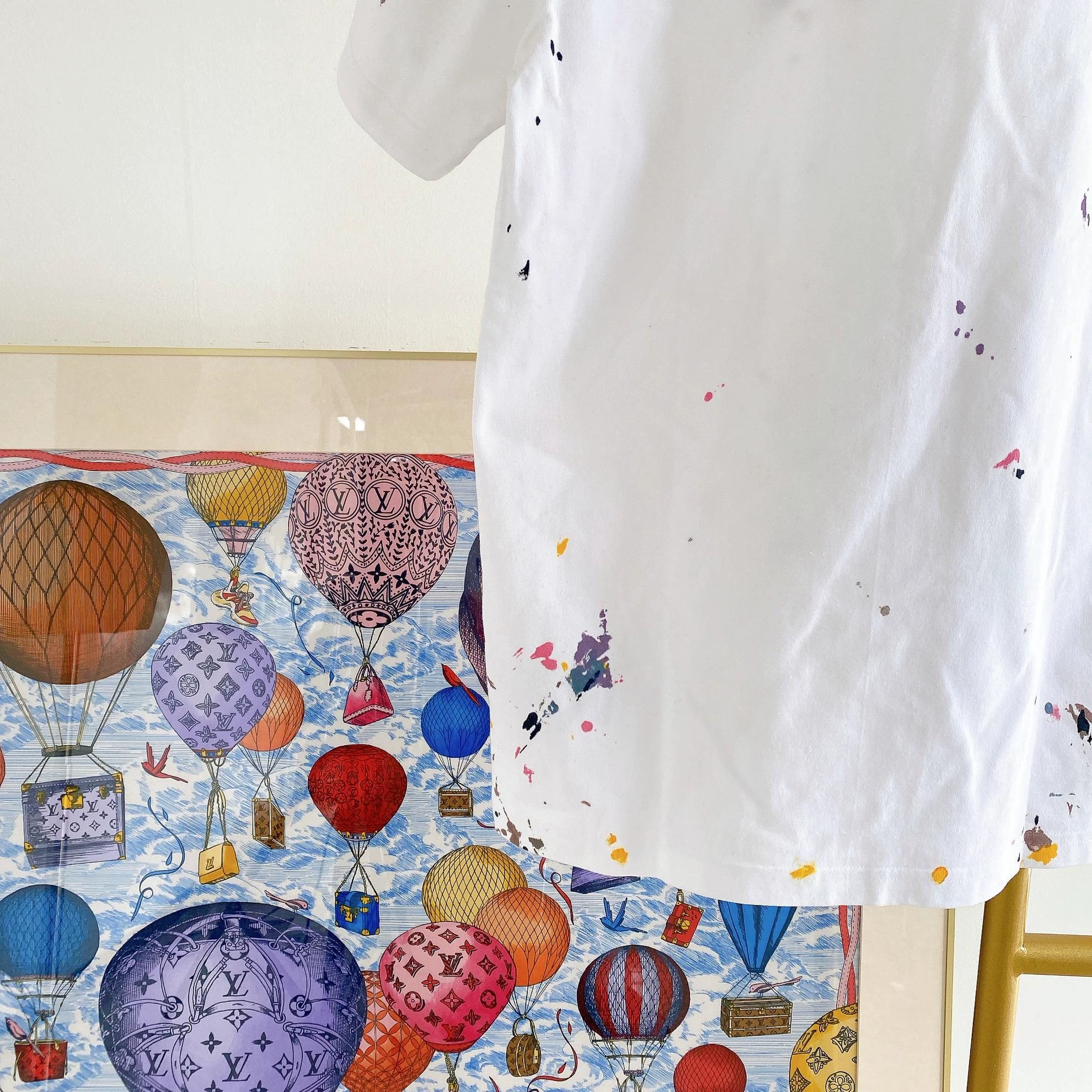 Dior Dior White Graffiti T-Shirt XXS 0569 Size US XXS / EU 40 - 6 Thumbnail