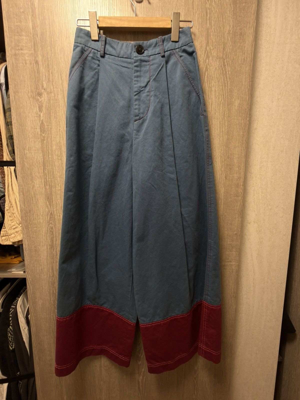 Marni Marni Two Tone Trouser Size 25" / US 0 / IT 36 - 2 Thumbnail