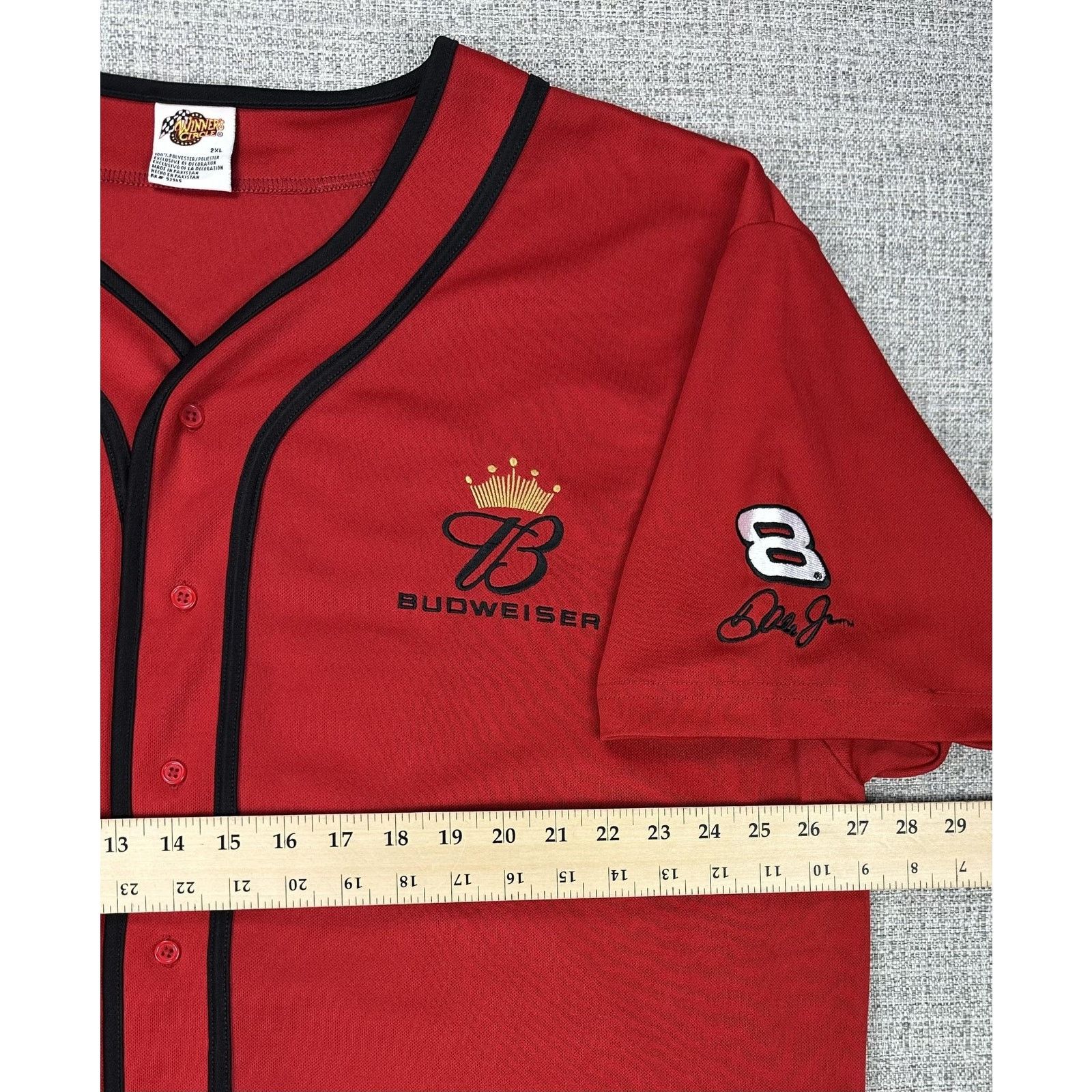 Winners Circle Dale Earnhardt Jr Shirt 2XL NASCAR Baseball Winner's Circle Size US XXL / EU 58 / 5 - 3 Thumbnail
