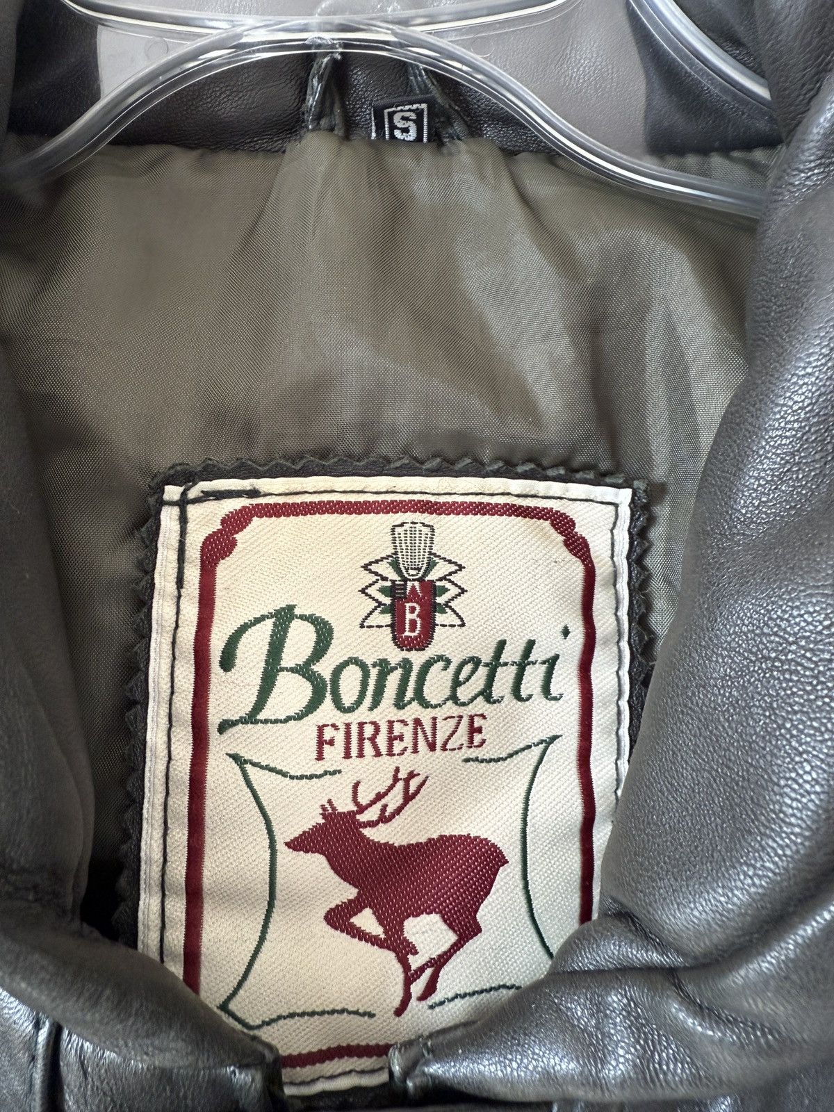Other Boncerti Firenze leather jacket rare size.S Size US S / EU 44-46 / 1 - 7 Thumbnail