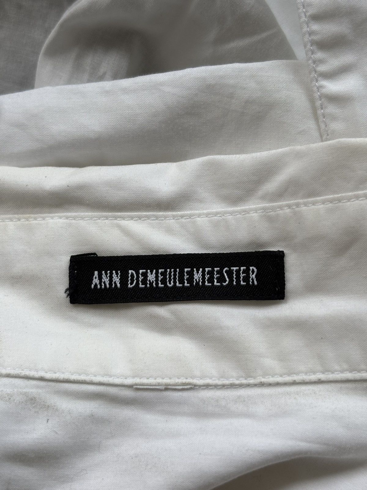 Ann Demeulemeester Draped Tied Shirt Size M / US 6-8 / IT 42-44 - 7 Thumbnail