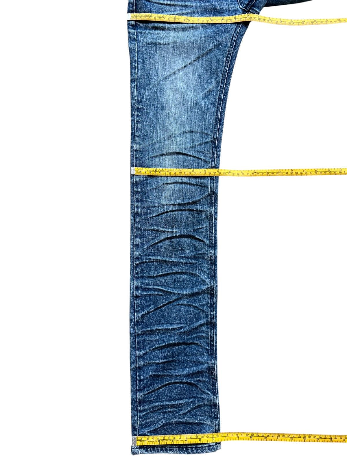 GOSTAR DE FUGA Midas Skinny Fit Stretched Denim Jeans 32x35 Size US 32 / EU 48 - 13 Thumbnail