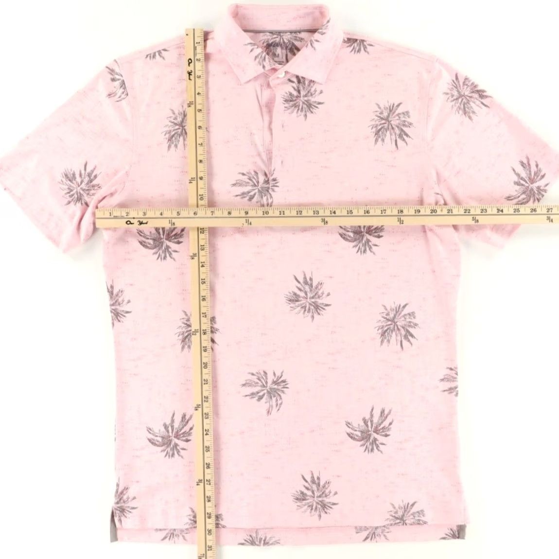 johnnie-O Johnnie-O Hendrick Sands Polo Shirt Pink Men's M Shirt Size US M / EU 48-50 / 2 - 4 Thumbnail