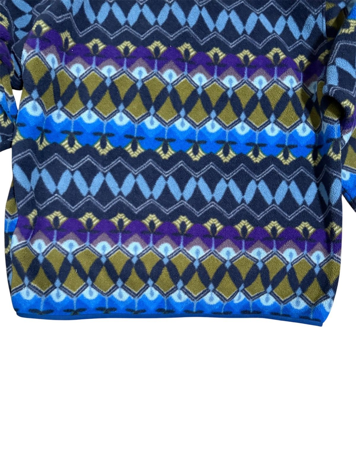 Patagonia 🔥Patagonia Aztec Synchilla Printed Snap T Fleece Pullover Size US L / EU 52-54 / 3 - 12 Thumbnail