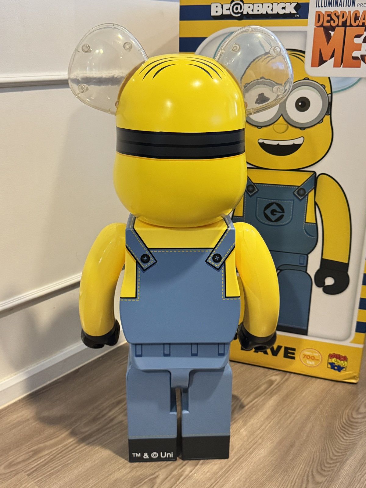 Other Bearbrick minions DAVE 1000% Size ONE SIZE - 3 Thumbnail
