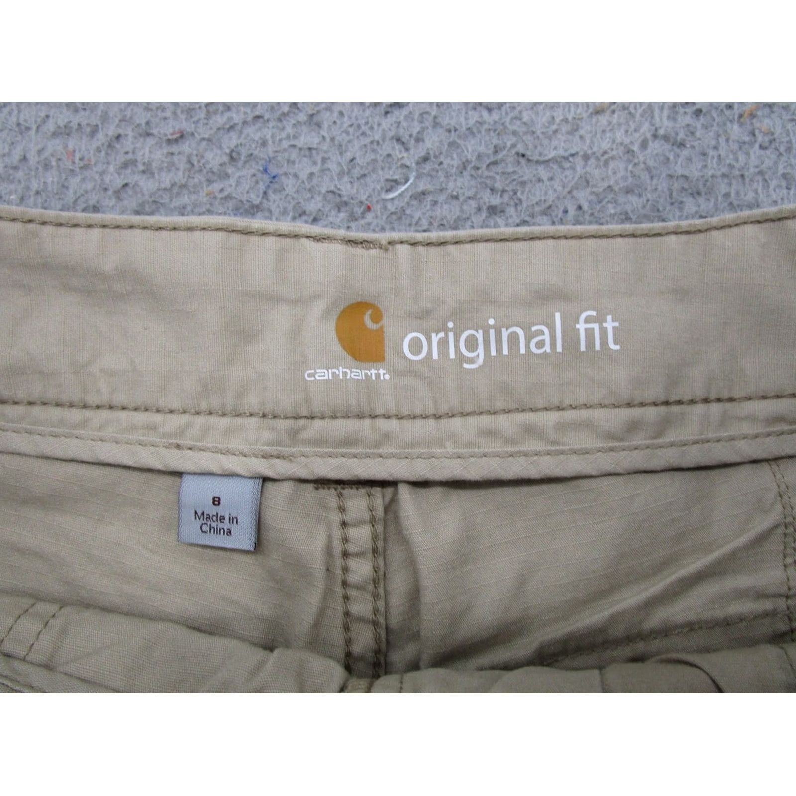 Carhartt Carhartt Relaxed Fit El Paso Shorts Tan Khaki Womens Size 8 Cuffed Pockets Short Chino Outdoor Rugged 8 Womens Size 30" / US 8 / IT 44 - 2 Thumbnail