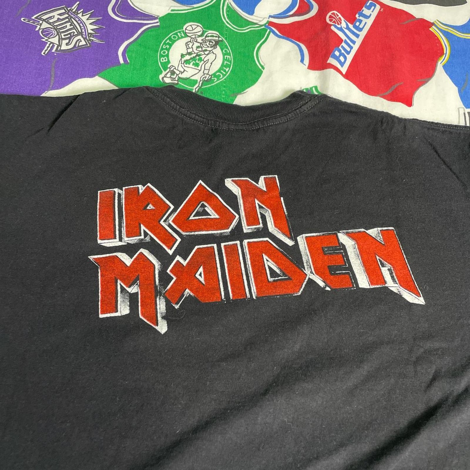 Vintage Y2K 2009 Iron Maiden Flight 666 The Movie Mexican Boot Tee Size US L / EU 52-54 / 3 - 4 Thumbnail
