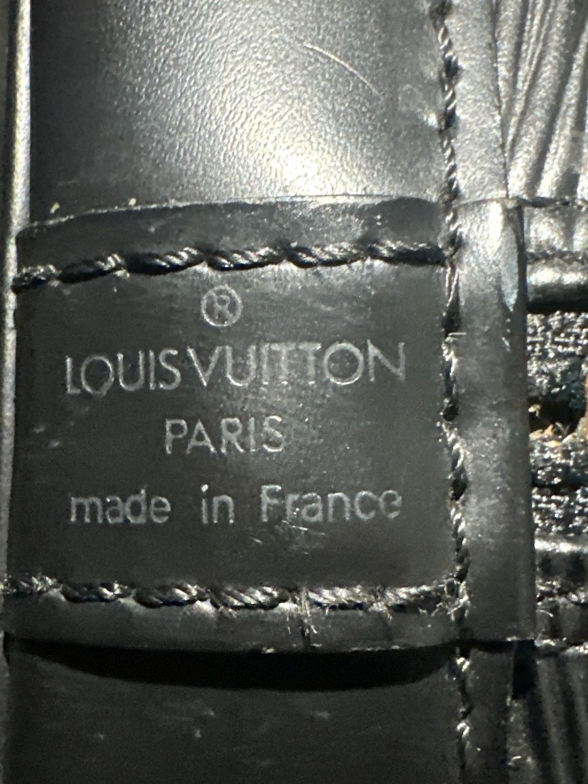 Louis Vuitton × Vintage Vintage Louis Vuitton Epi Alma PM Black purse Size ONE SIZE - 6 Thumbnail