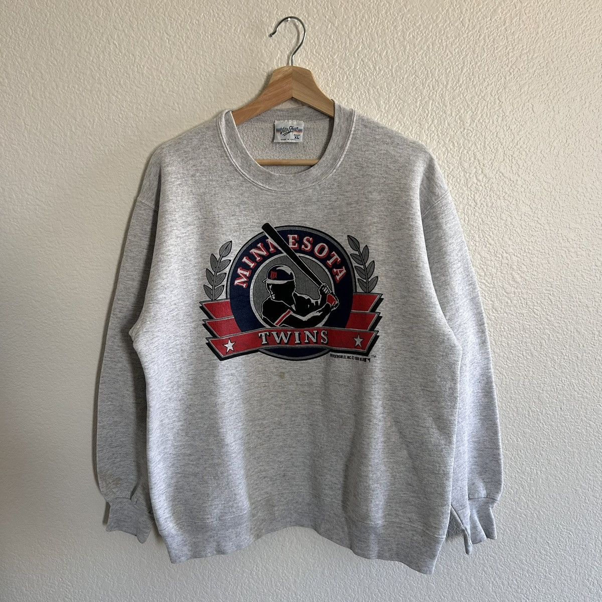 Vintage Vintage 1988 Minnesota Twins Crewneck Size US L / EU 52-54 / 3 - 1 Thumbnail