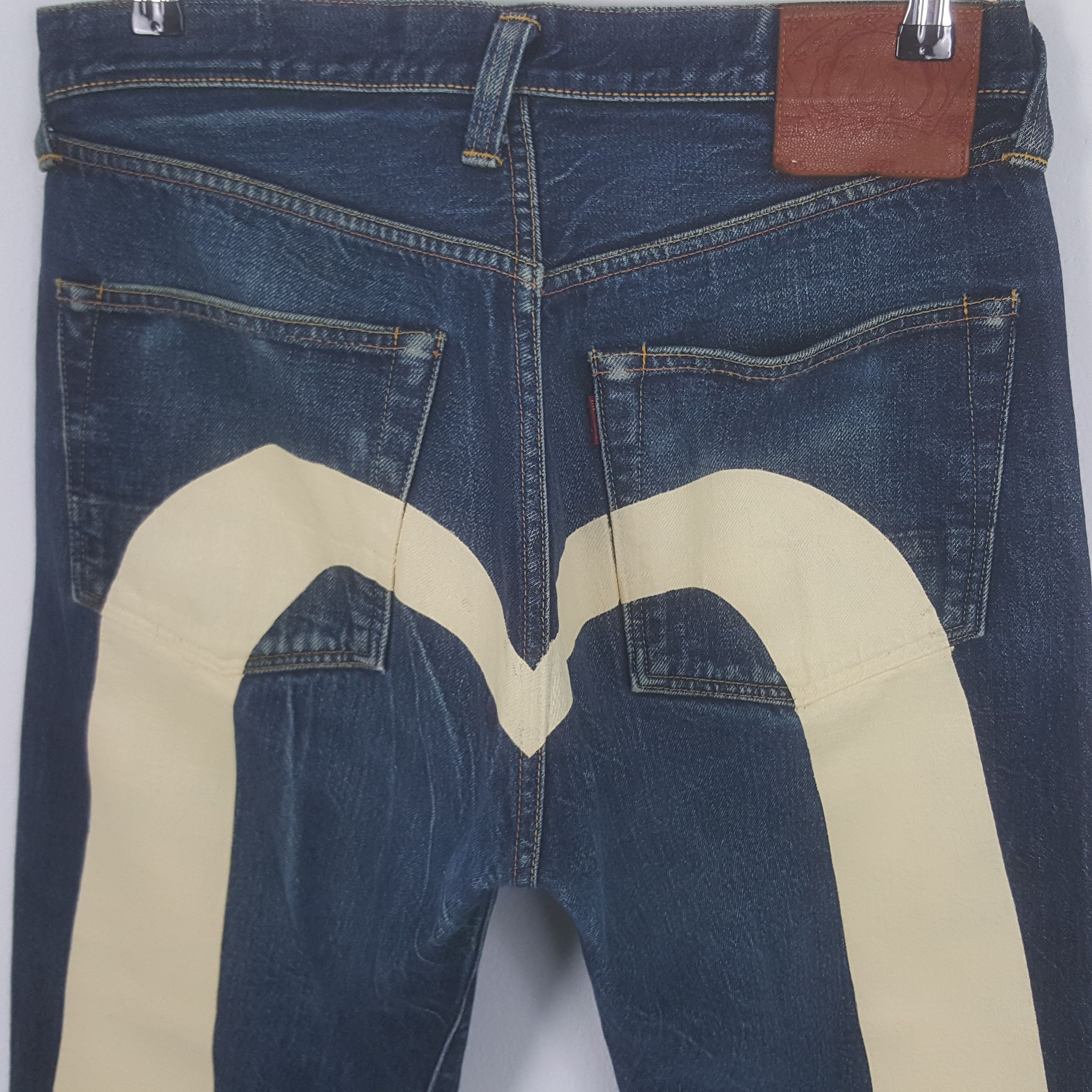 Evisu Vintage Evisu Japanese Brand Daicock Custom Art Denim Jeans Size US 31 - 2 Thumbnail