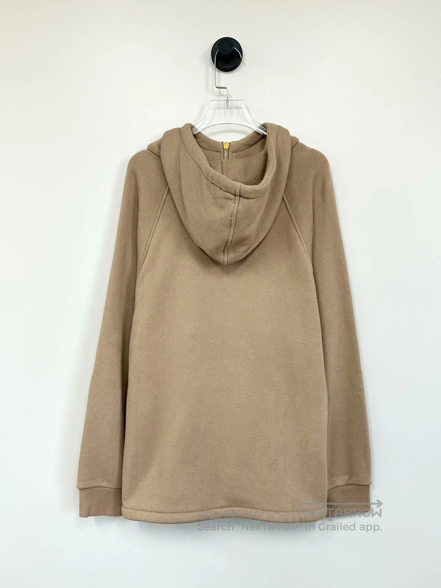 Gucci Guicci Khaki Half-Zip Embroidered Logo Hoodie| Size US XXS / EU 40 - 2 Thumbnail