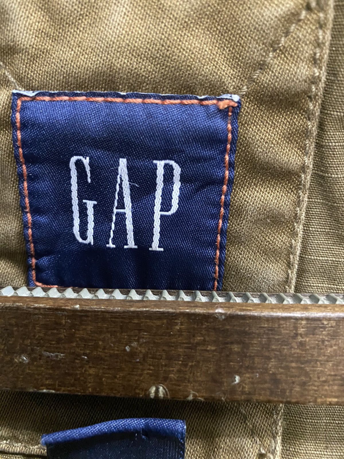 Gap Rare Vtg Gap Heavy Duty Reinforced Jacket Size US S / EU 44-46 / 1 - 13 Thumbnail