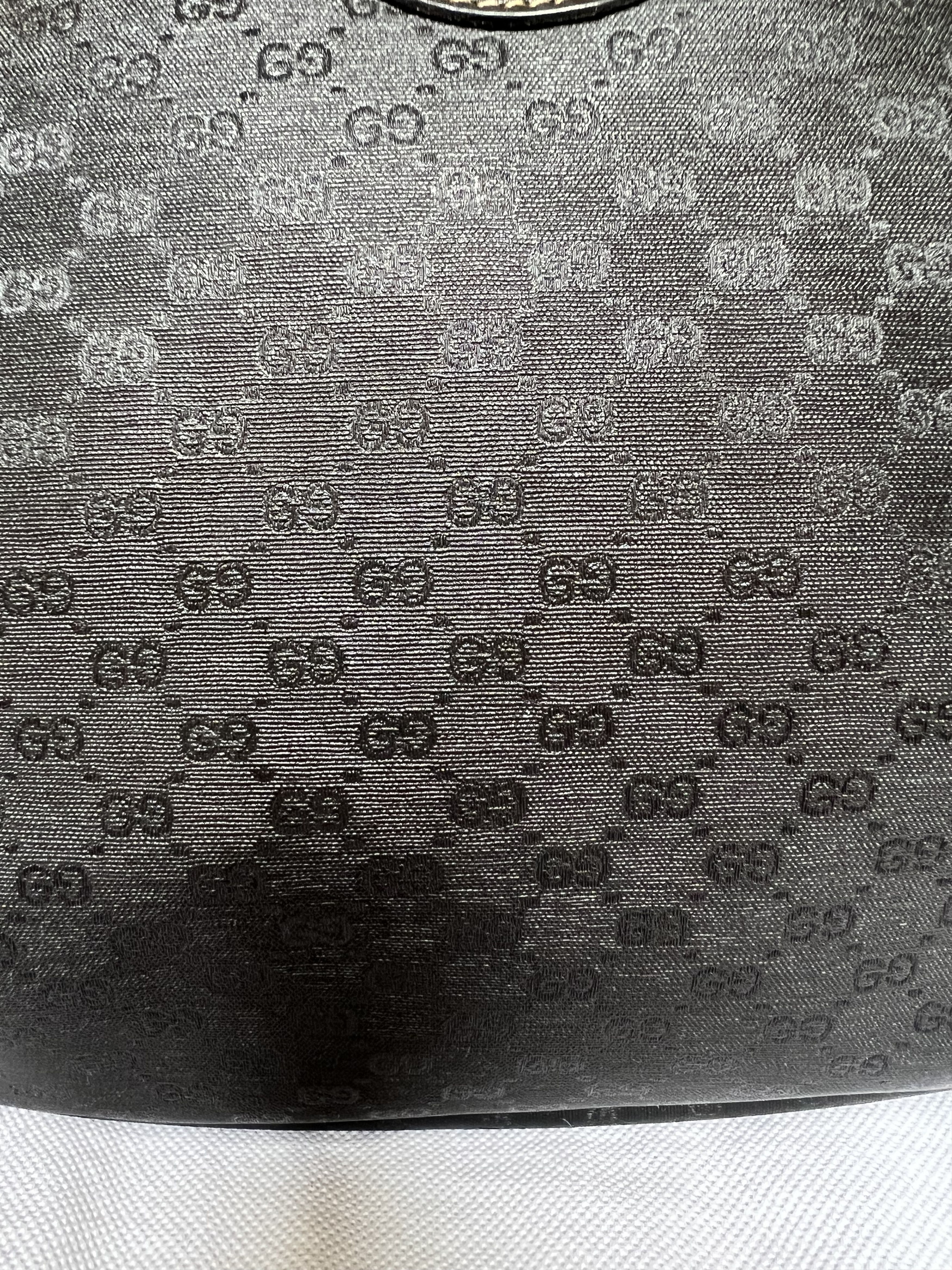 Gucci Gucci vintage Monogram black canvas bag. Size ONE SIZE - 12 Thumbnail