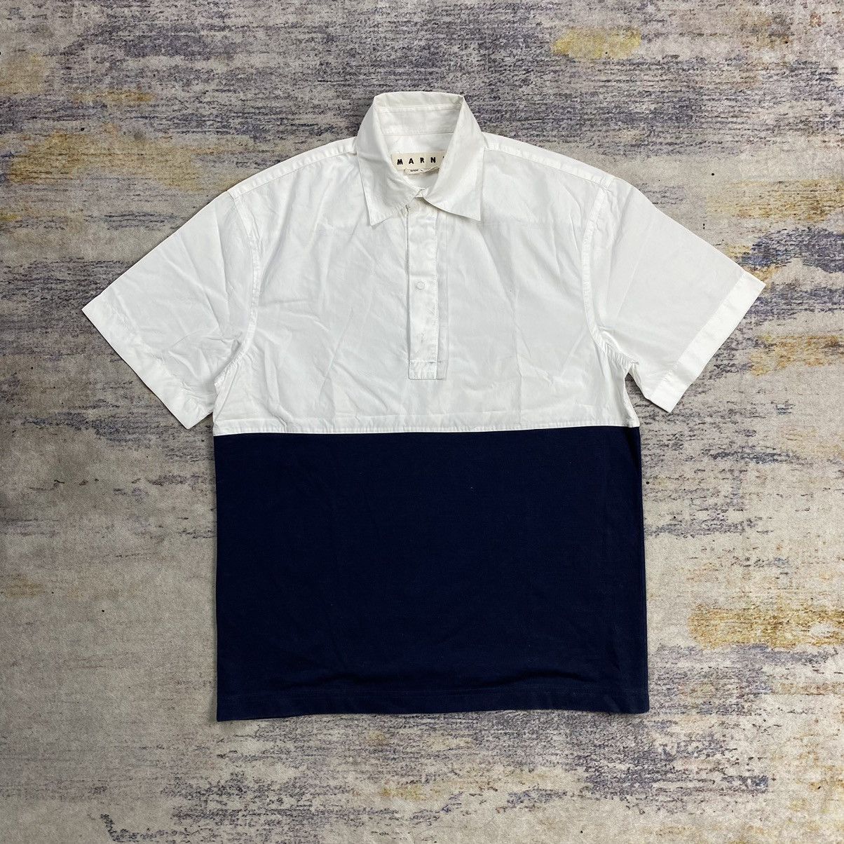 Marni half button shirt