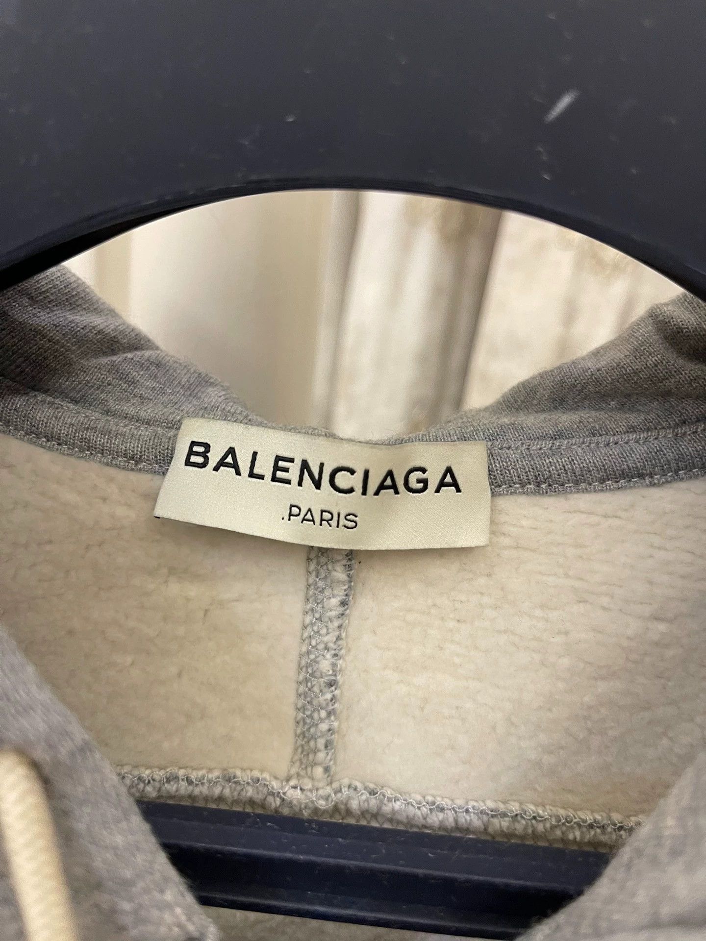 Balenciaga Balenciaga Fleece Lined Sweatshirt Jacket S Size US S / EU 44-46 / 1 - 3 Thumbnail