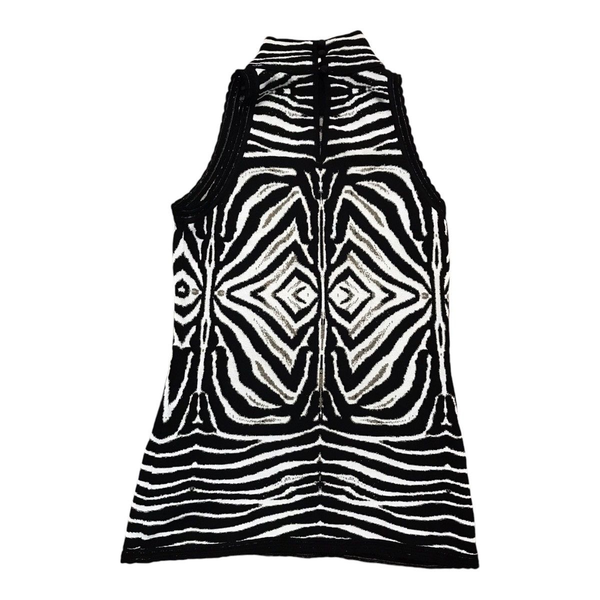 Just Cavalli × Roberto Cavalli Roberto Cavalli Design Zebra Tank Top Size S / US 4 / IT 40 - 2 Thumbnail