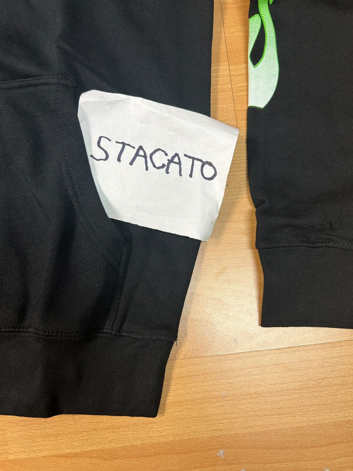 Gnarcotic × Rap Tees Gnarcotic Logo Flame Hoodie Black/Green Size US S / EU 44-46 / 1 - 6 Thumbnail