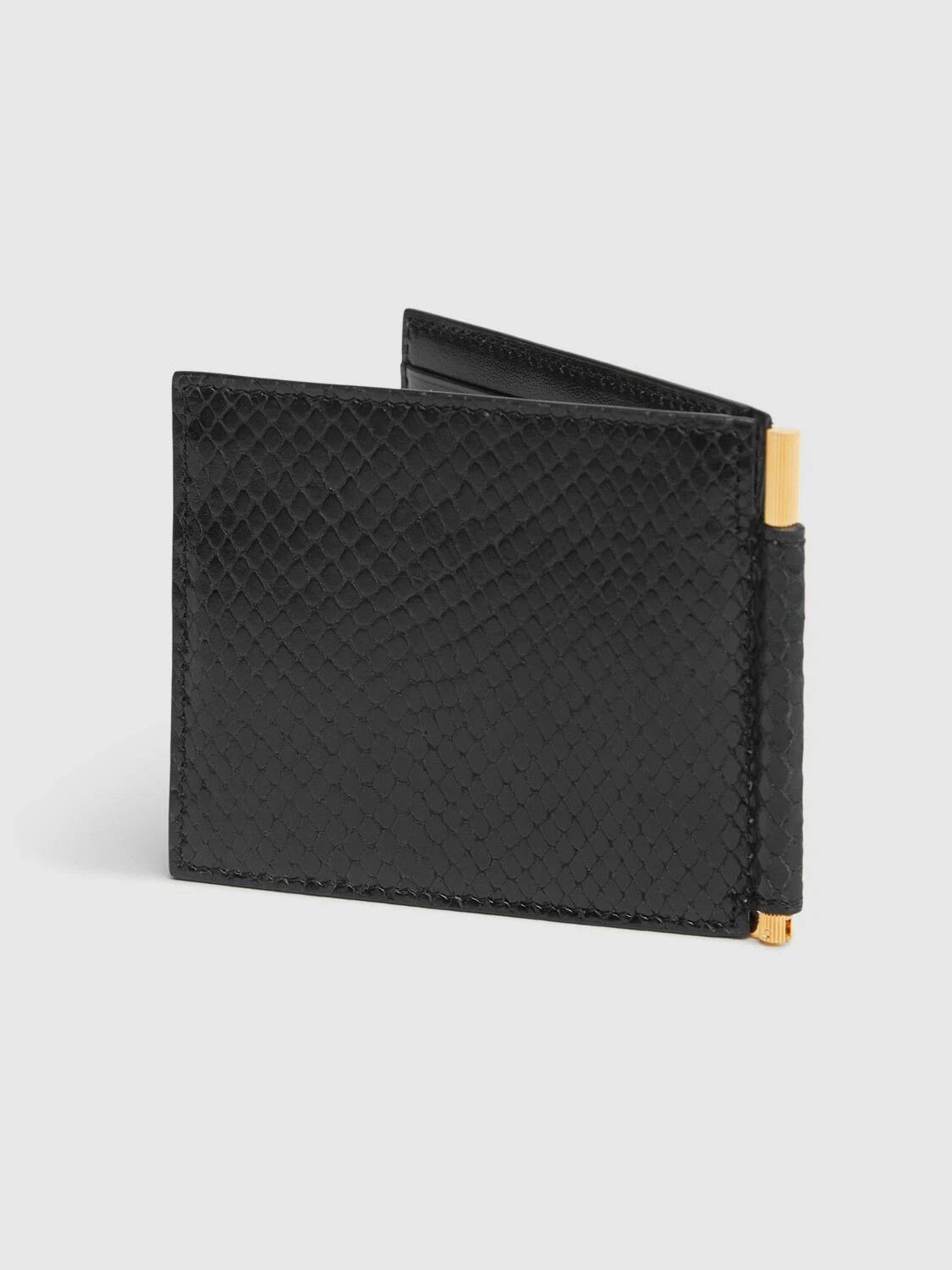Tom Ford TOM FORD $690 Black Leather Wallet New & Authentic Size ONE SIZE - 3 Thumbnail