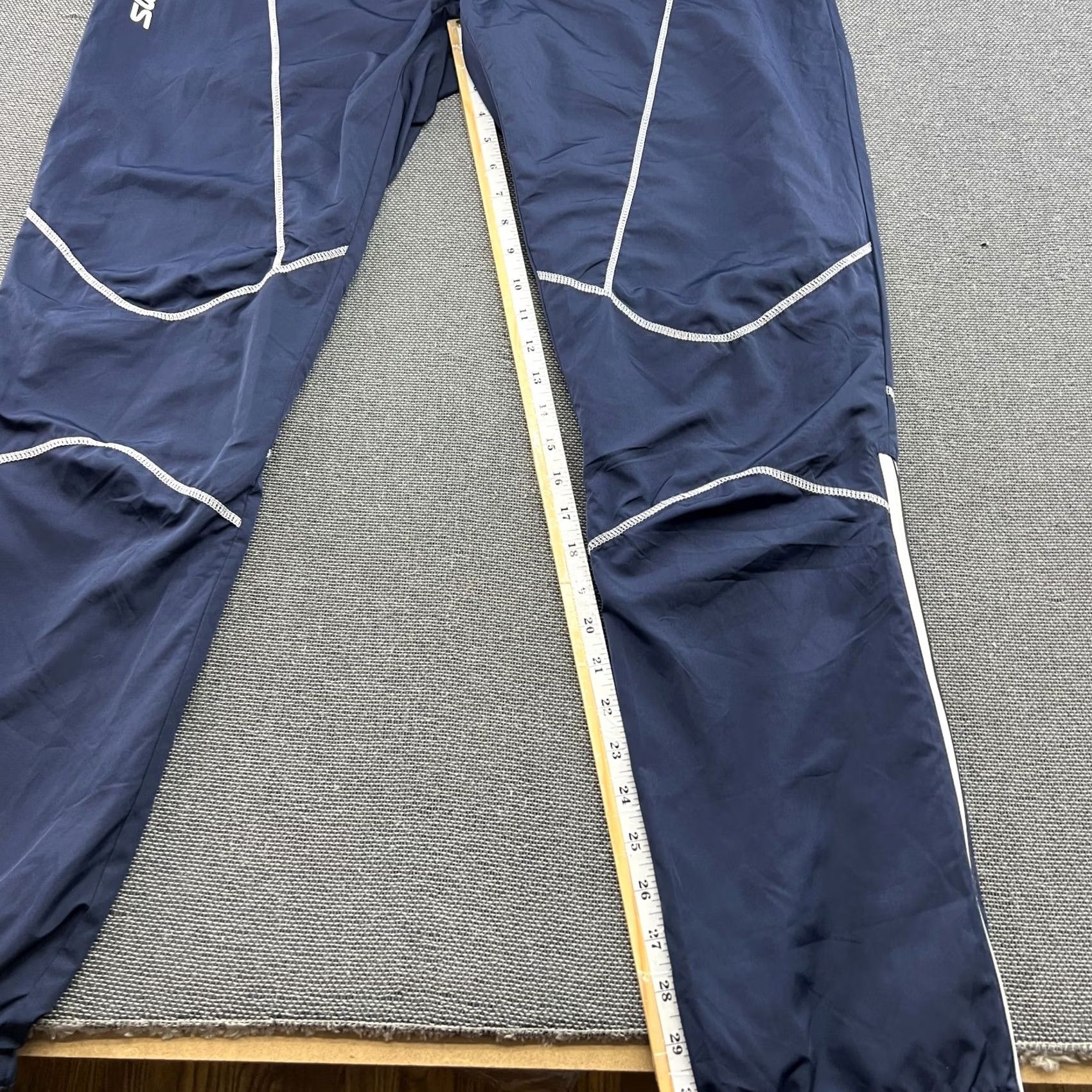 Vintage Swix Nordic X Cross Country Ski Pants Womens XL Blue Regular Softshell Lightweight Water Resistant Quick Dry Track Pants Skiing Womens XL Blue Swix Size 40" / US 18 - 7 Thumbnail