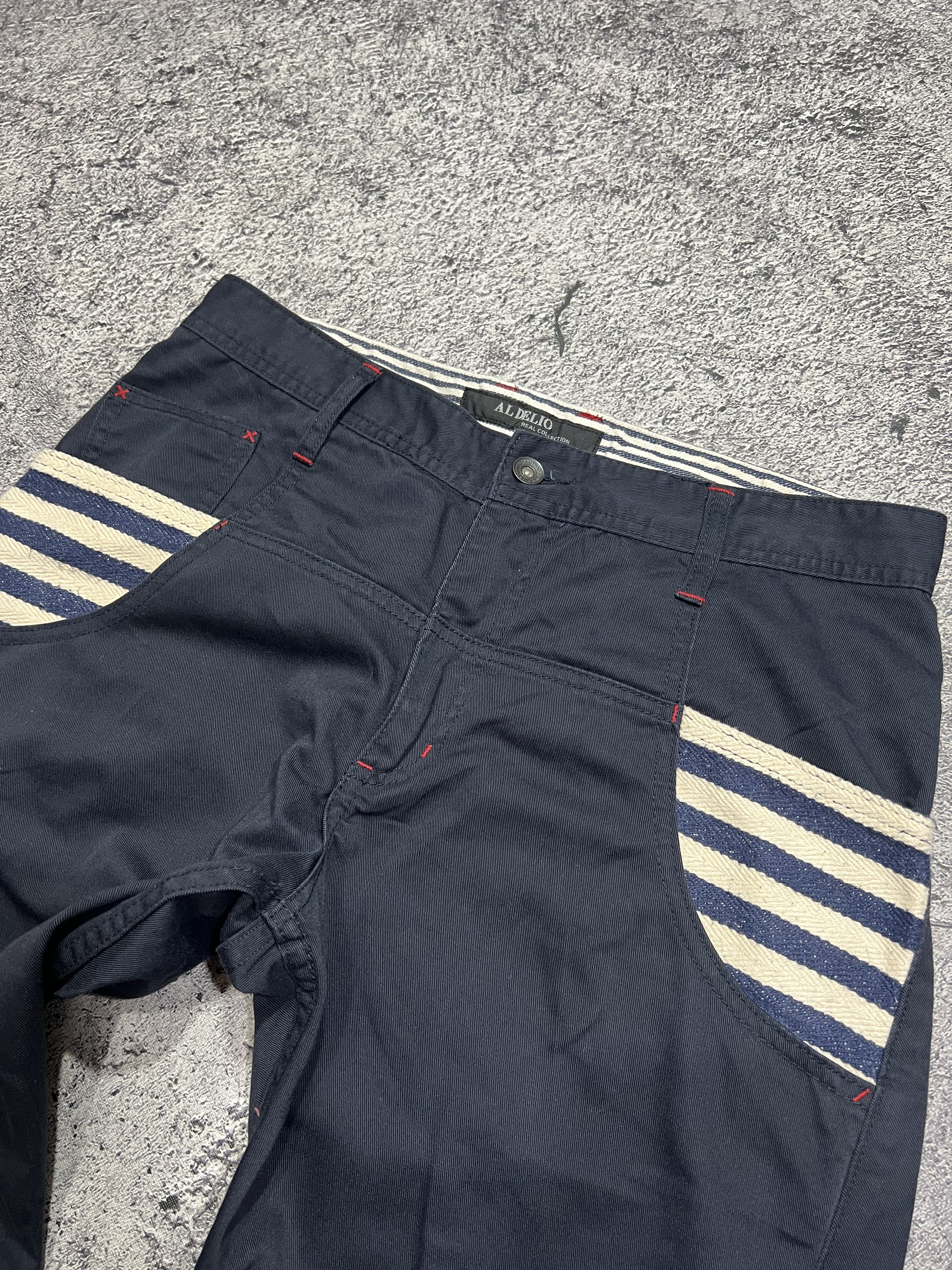 Japanese Brand 2000s Archival Hysteric Asymmetric Selvedge Work y2k Ifsix Size US 31 - 3 Thumbnail