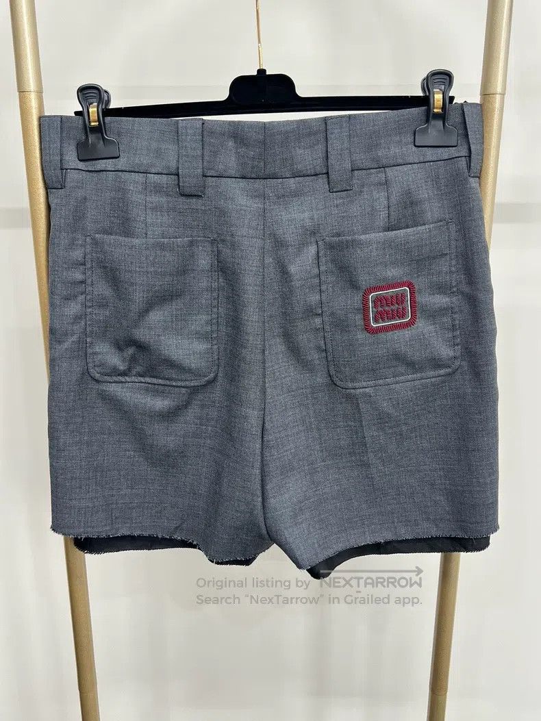 Miu Miu Miu Miu 36 Graphite grey shorts Size 24" / US 00 / IT 34 - 1 Thumbnail