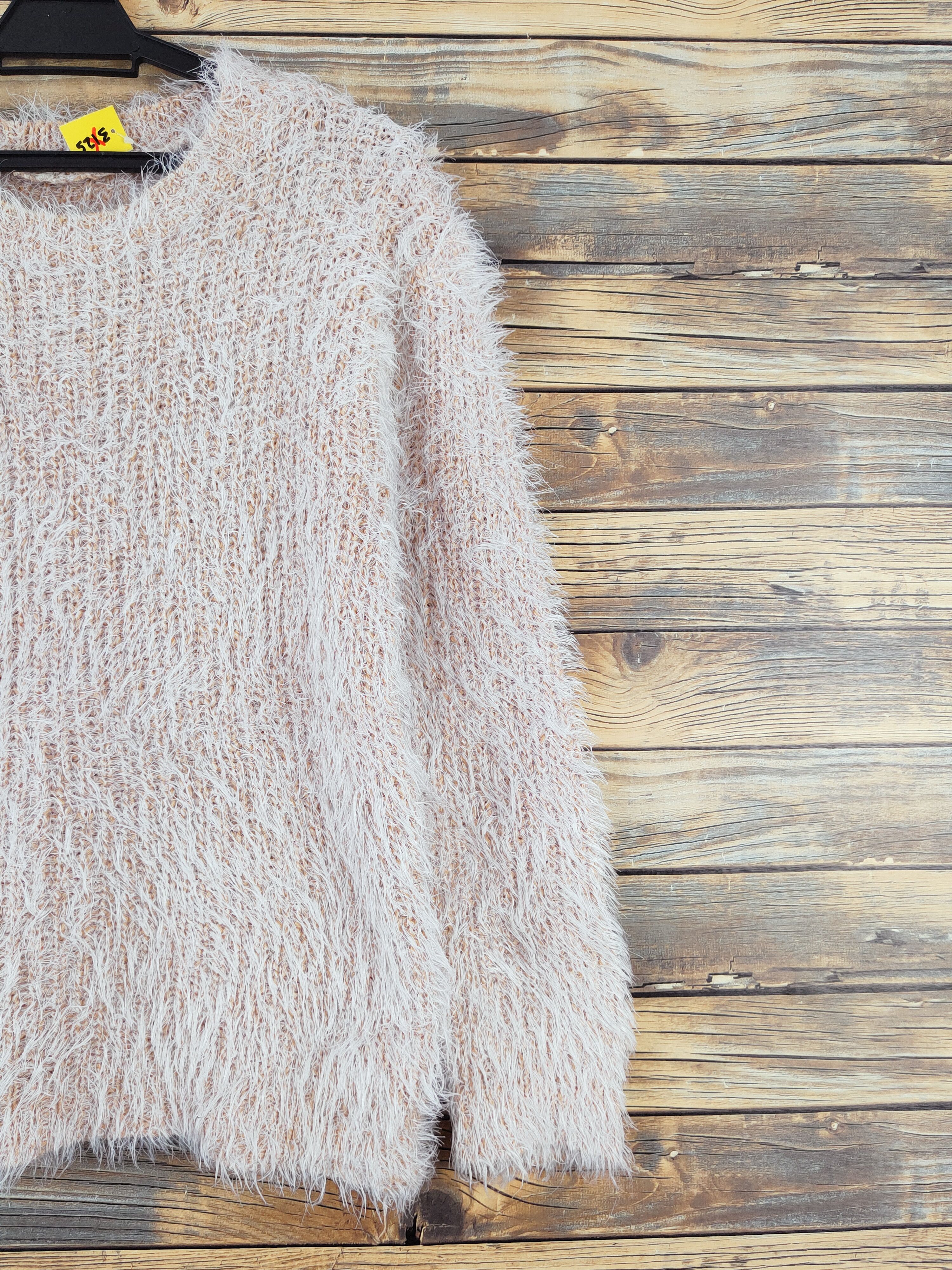 Japanese Brand × Vintage Japanese Brand Mustard Shag Shaggy Fur Mohair Knitwear #W976 Size M / US 6-8 / IT 42-44 - 5 Thumbnail