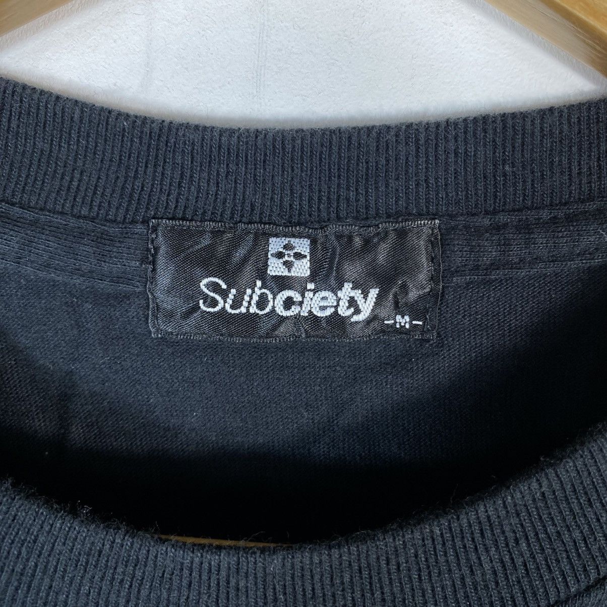 Vintage Japanese Streetwear SUBCIETY Praise God Graphic Tee Shirt Size US M / EU 48-50 / 2 - 8 Thumbnail